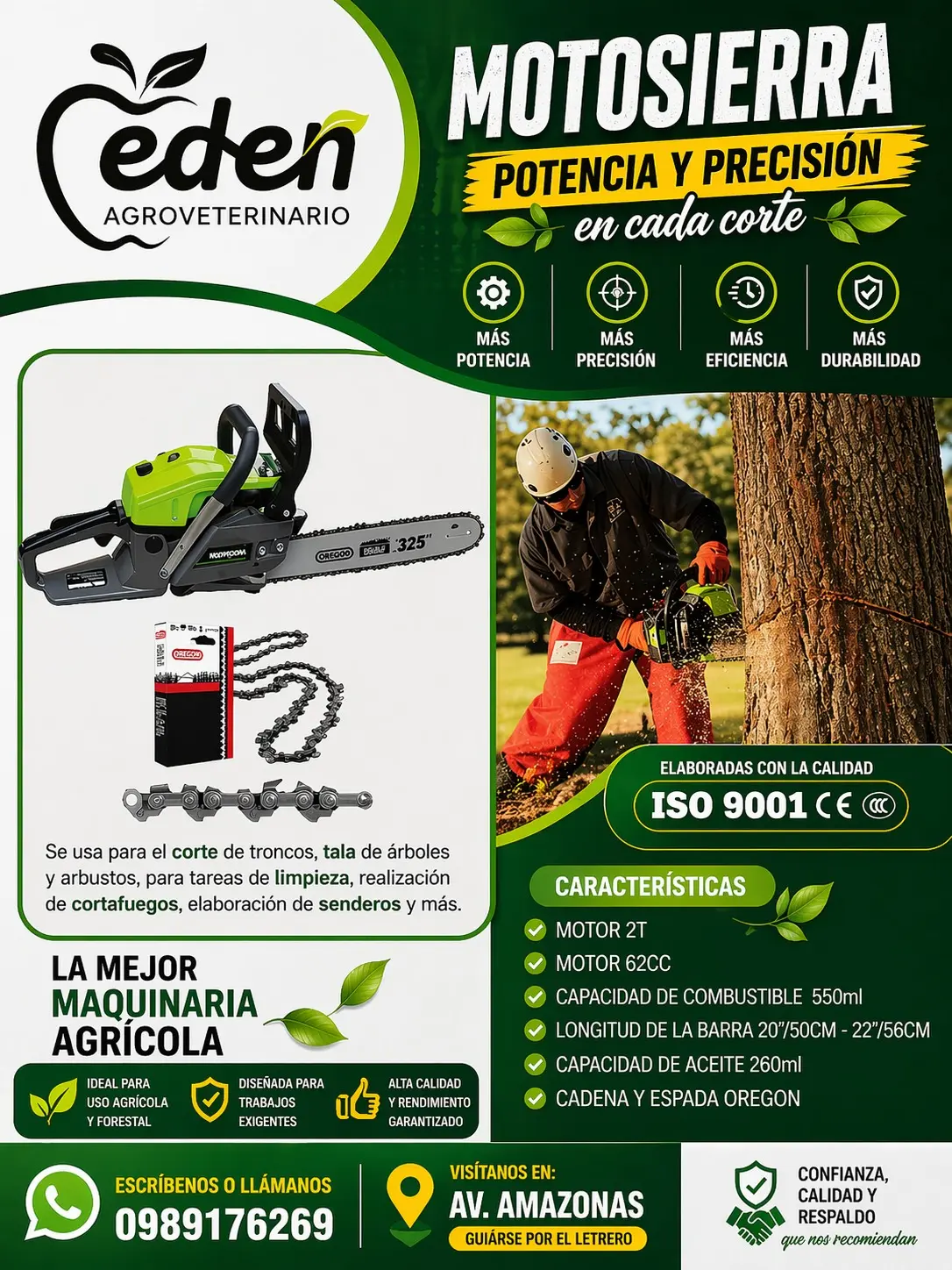 Catálogo Agro Edén-Corp. SAS N.° 10: productos de balanceados y agroinsumos, Lago Agrio